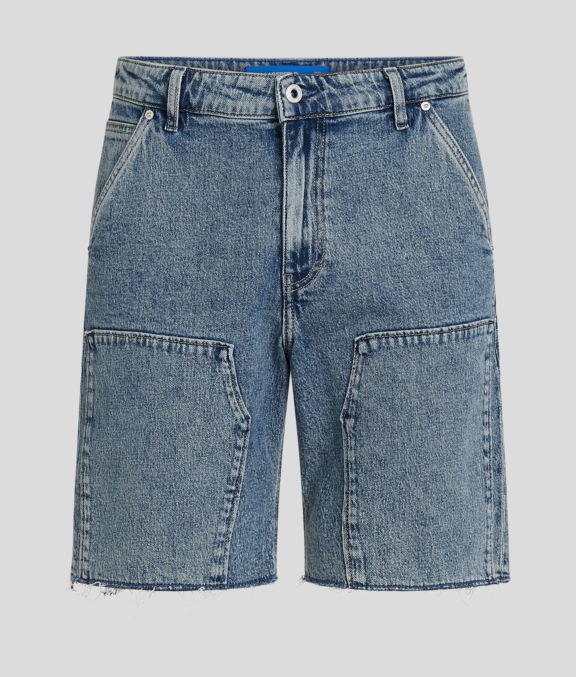 CARPENTER DENIM SHORTS Product Image