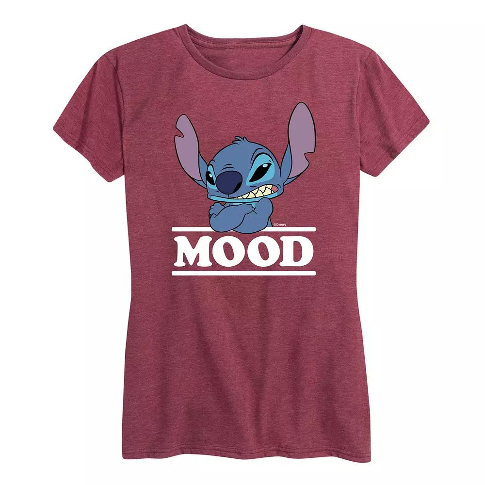 Disney's Lilo & Stitch Women's Mood Graphic Tee,  Product Image