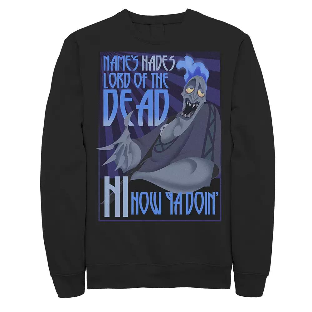 Disney's Hercules Men's The Name's Hades Quote Sweatshirt,  Product Image