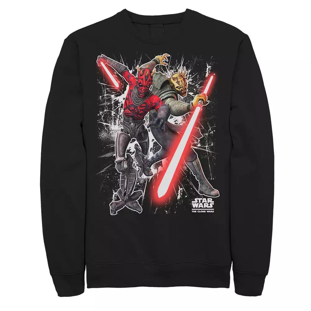 Men's Star Wars: The Clone Wars Darth Maul & Savage Opress Sweatshirt,  Product Image