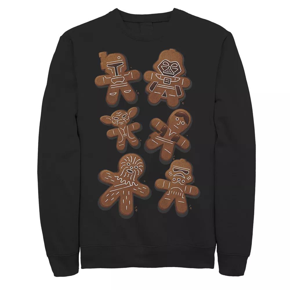 Men's Star Wars Christmas Ginger Bread Wars Sweatshirt,  Product Image