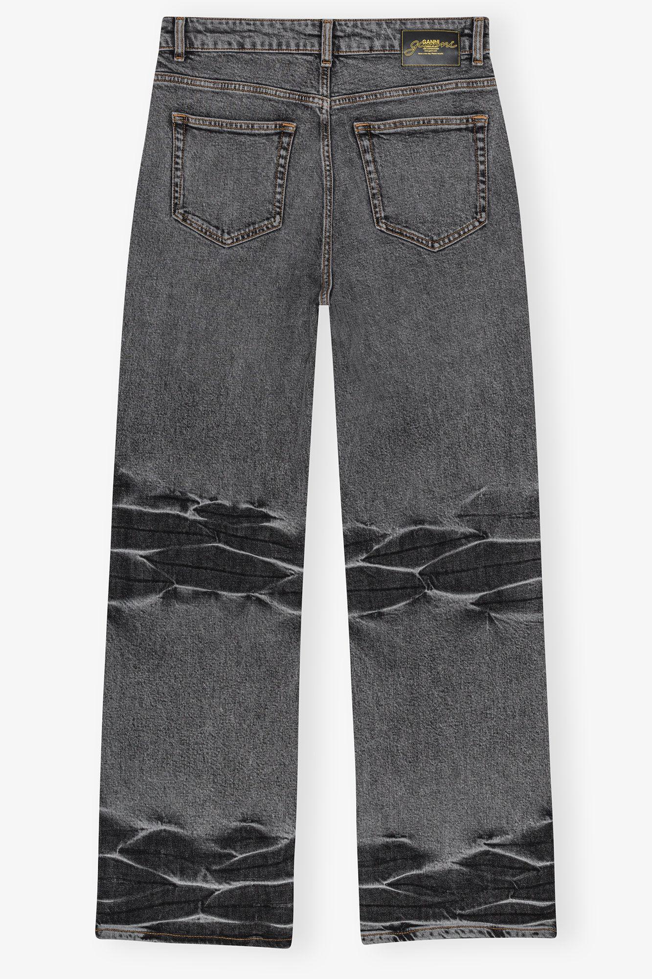 Grey Washed Izey Jeans Product Image