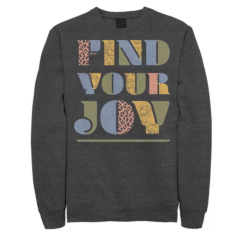 Men's Fifth Sun Find Your Joy Text Fill Sweatshirt,  Product Image