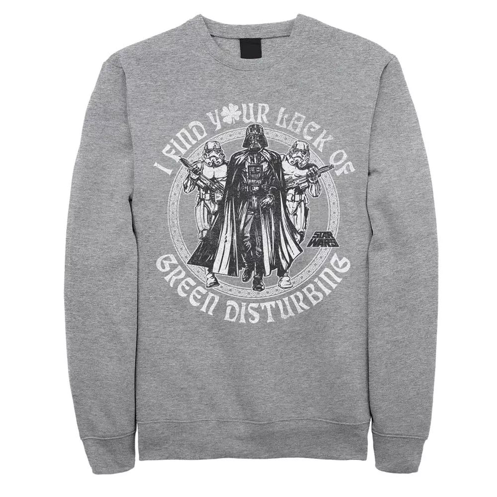 Men's Star Wars Vader Lack of Luck Sweatshirt,  Product Image