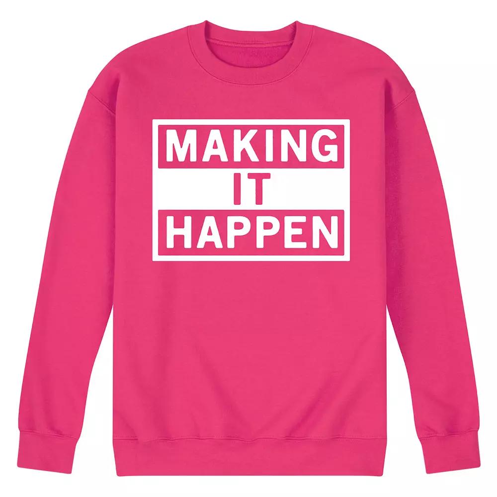 Men's Make It Happen Fleece Sweatshirt,  Product Image