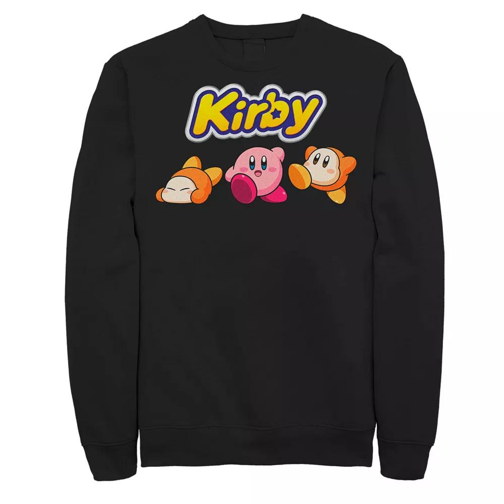 Men's Nintendo Kirby and Friends Graphic Fleece,  Product Image