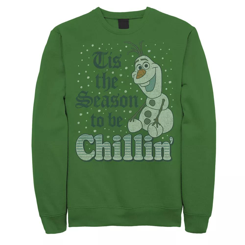 Mens Disney Frozen Olaf Tis The Season To Chill Fleece Product Image