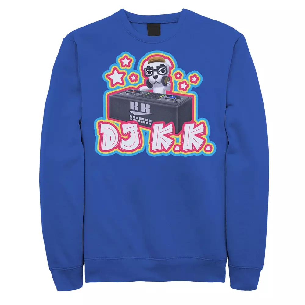 Men's Animal Crossing DJ K.K. Portrait Sweatshirt,  Product Image
