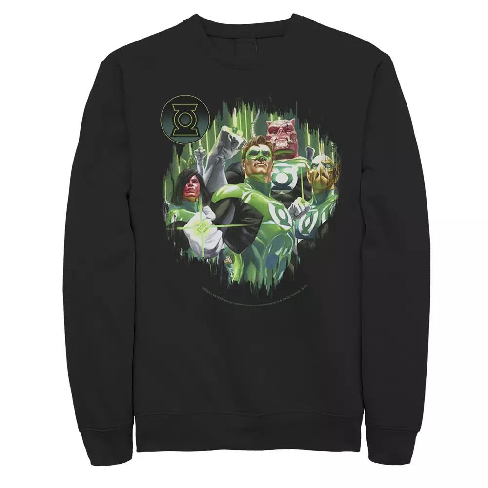 Men's DC Comics Green Lantern Corps Portrait Sweatshirt,  Product Image