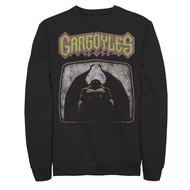 Men's Gargoyles Goliath Retro Distressed Portrait Sweatshirt, Boy's,  Product Image