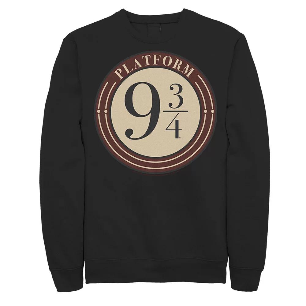 Men's Harry Potter Platform 9 & 3/4 Simple Logo Sweatshirt,  Product Image