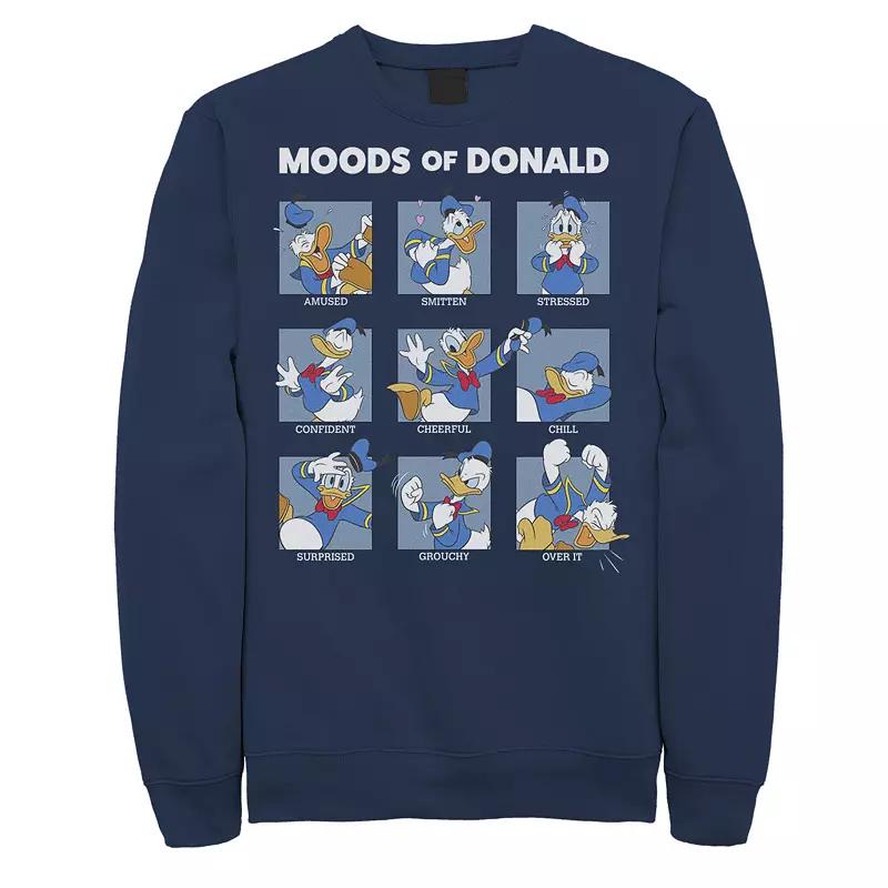 Disney's Mickey & Friends Donald Duck Moods Box Up Men's Sweatshirt,  Product Image