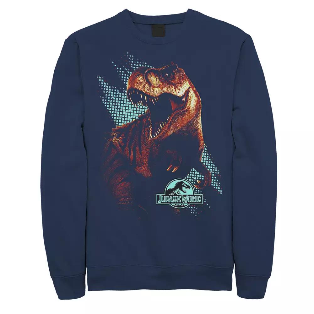 Men's Jurassic World Red Evolved Predator T-Rex Sweashirt,  Product Image
