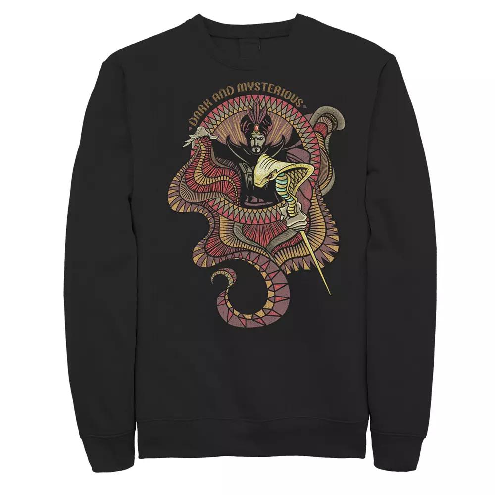 Men's Disney's Aladdin Live Action Jafar Dark & Mysterious Portrait Sweatshirt,  Product Image