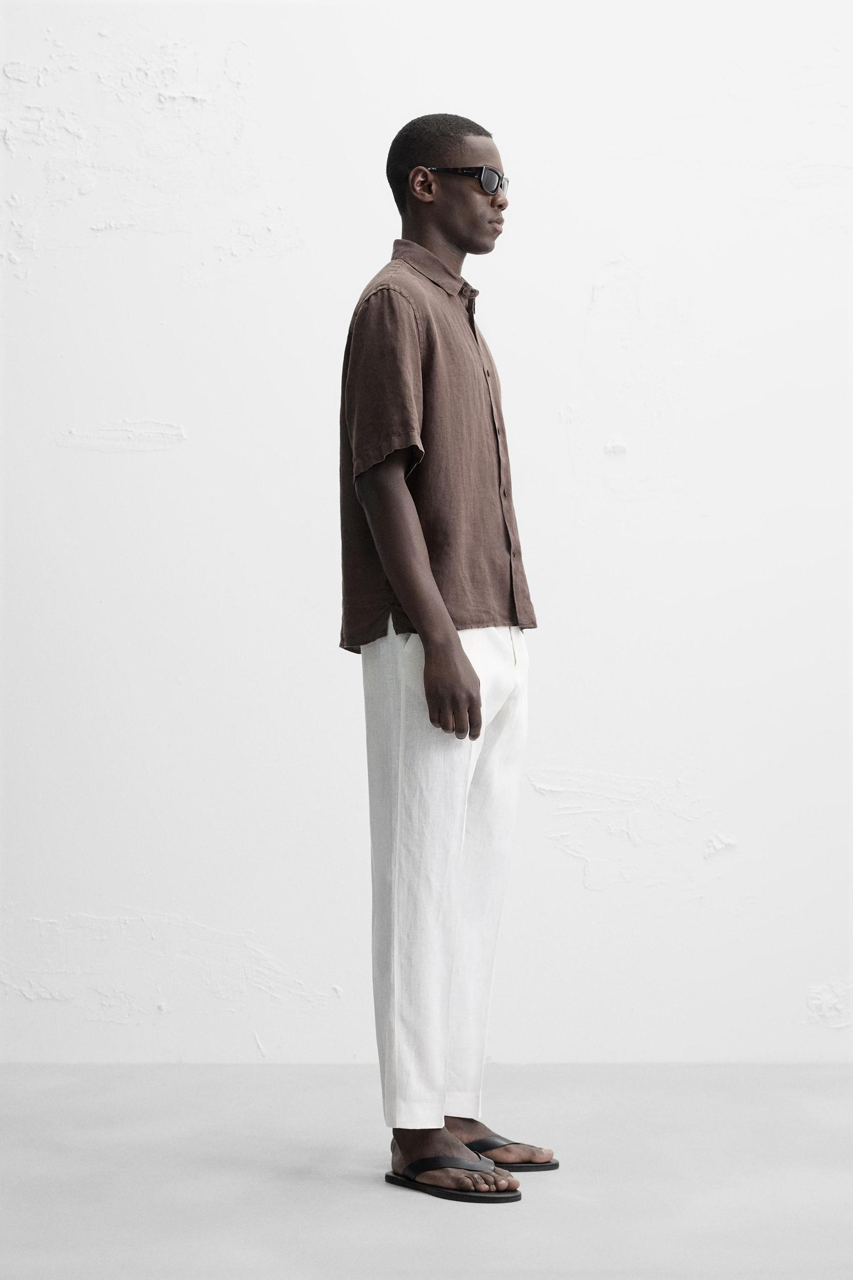 100% LINEN PANTS Product Image