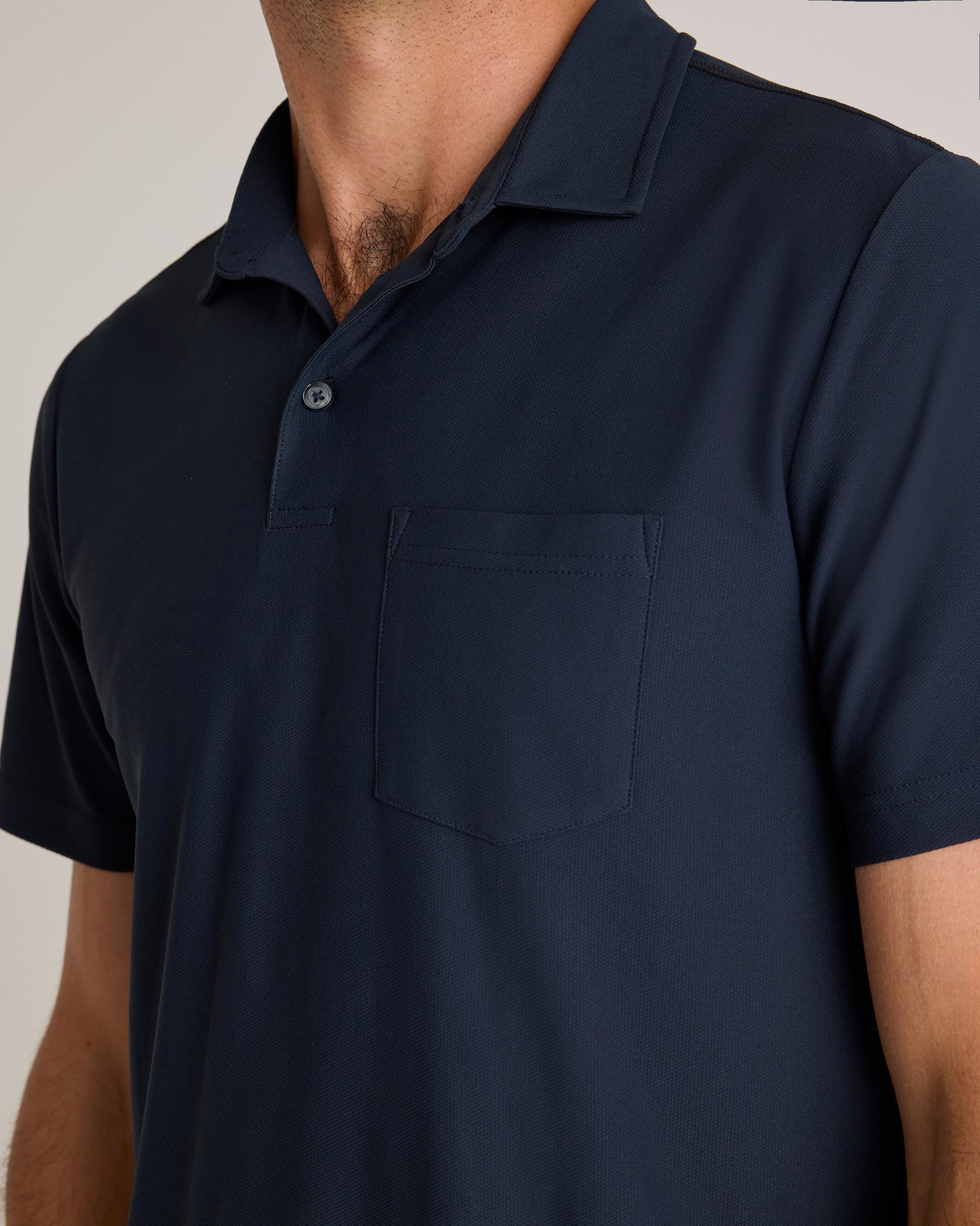 Quince | Men's ProPique Performance Polo Recycled Polyester Product Image