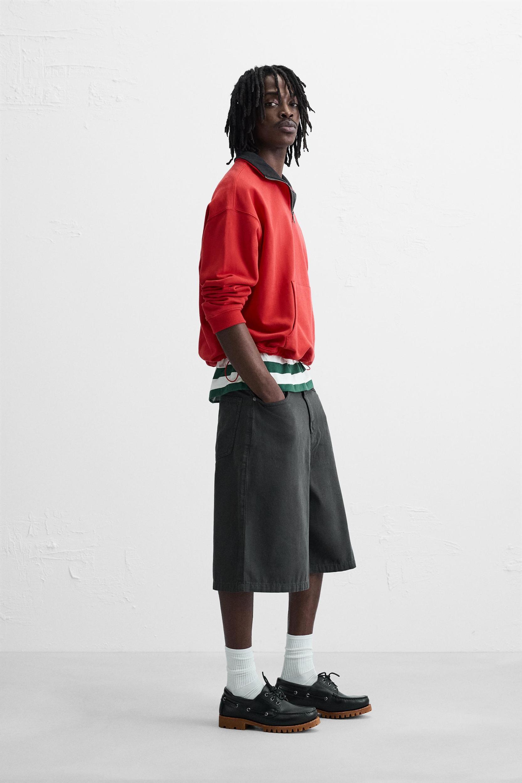 QUARTER-ZIP SWEATSHIRT Product Image