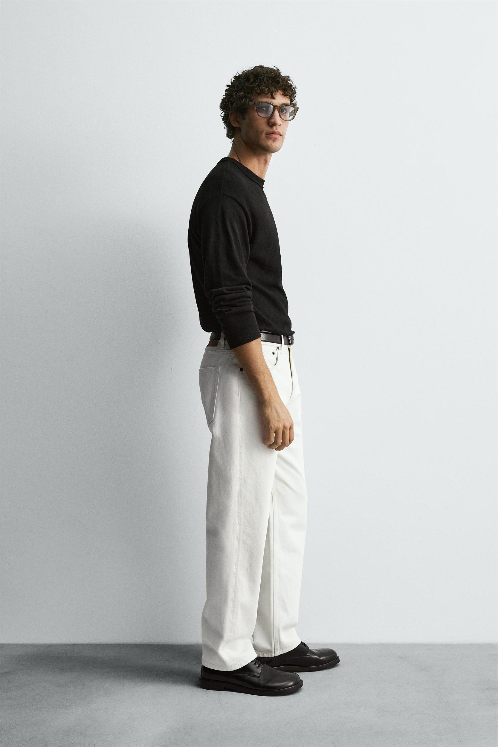 STRAIGHT ANKLE FIT JEANS Product Image