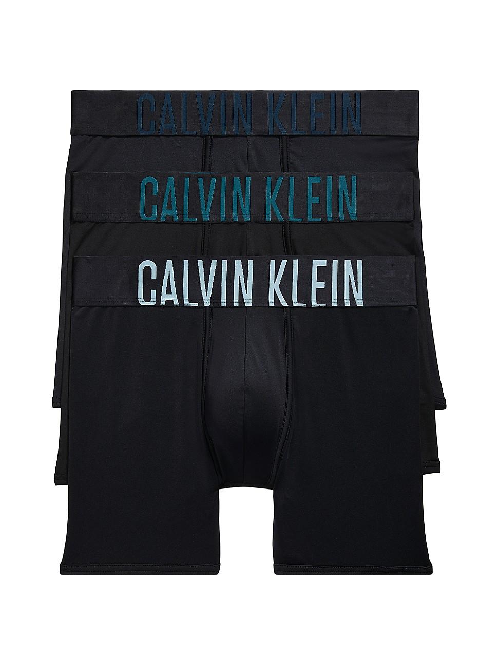 Mens 3-Pack Logo Boxer Briefs Product Image