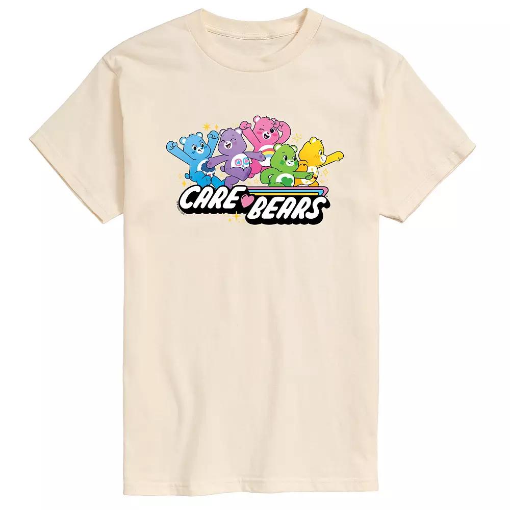Men's Care Bears Logo Group Graphic Tee,  Product Image