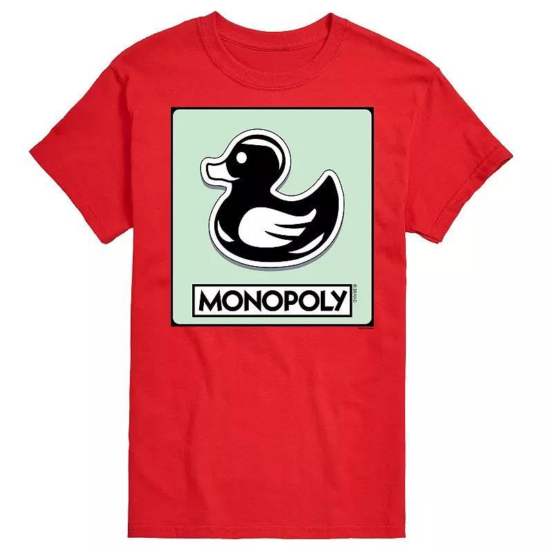 Men's Monopoly Duck Token Graphic Tee,  Product Image
