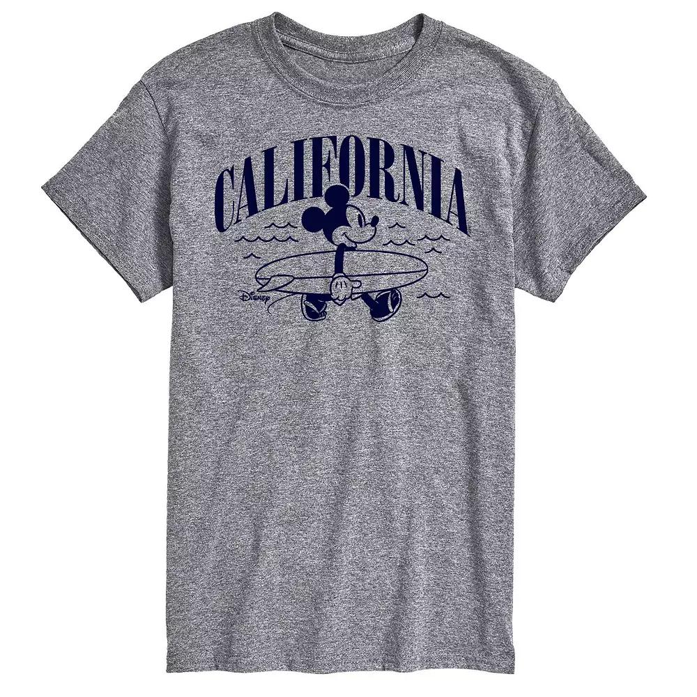 Disney's Mickey Mouse Big & Tall California Graphic Tee, Men's,  Product Image
