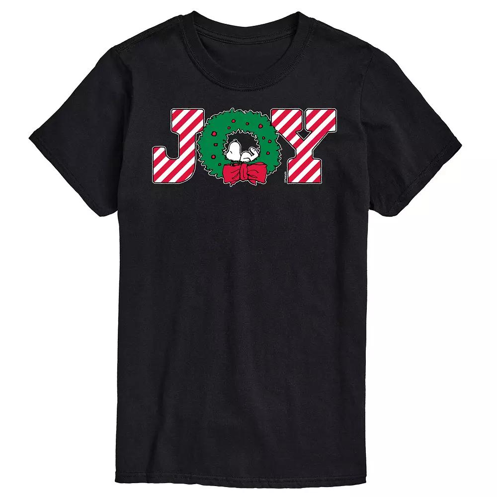 Men's Peanuts Joy Wreath Tee,  Product Image
