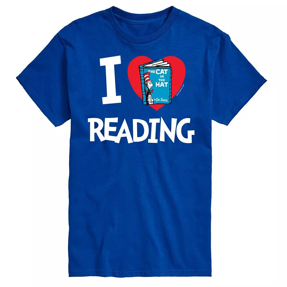 Men's Dr. Seuss I Love Reading Tee,  Product Image