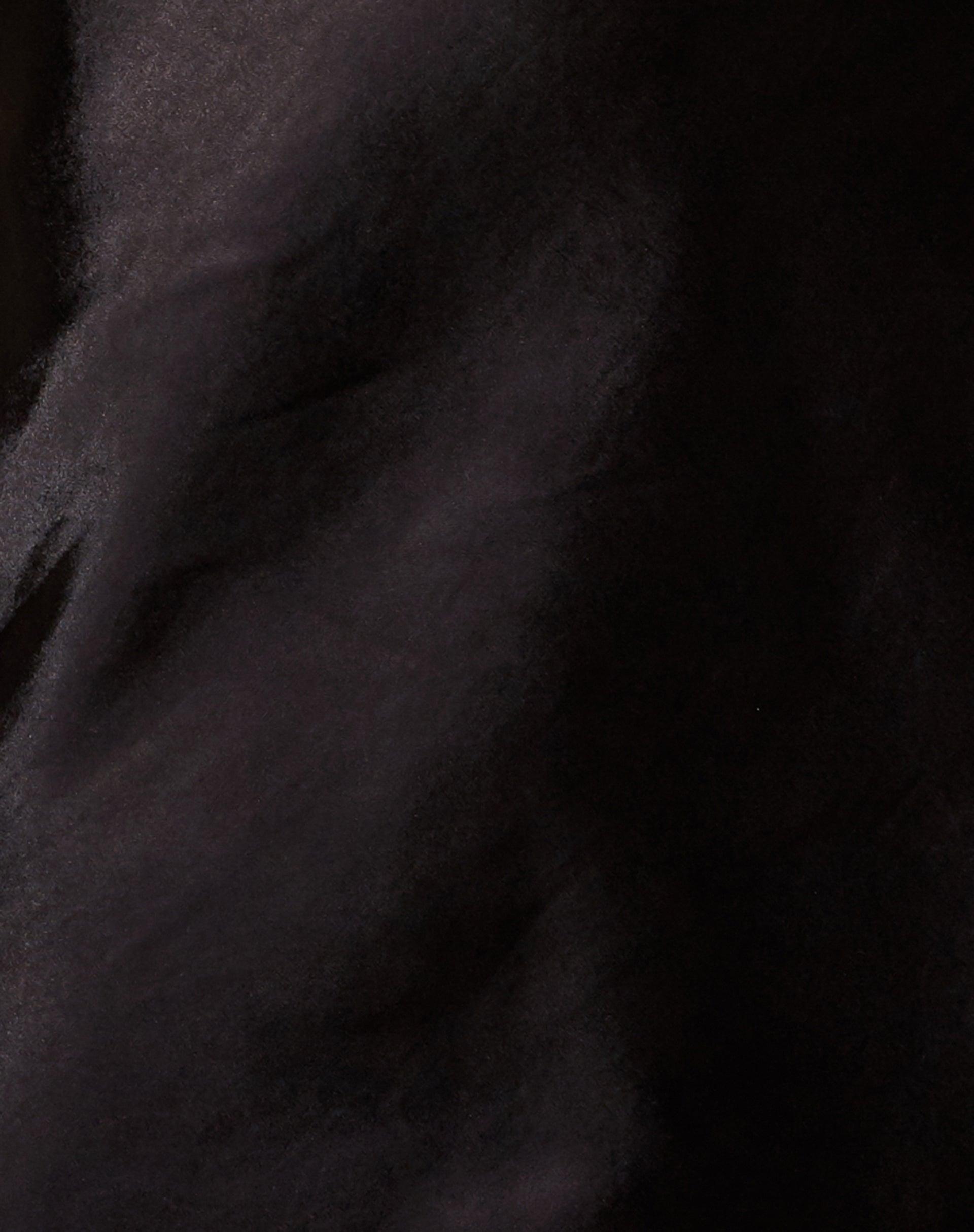 Lebby Mini Dress in Satin Black Product Image