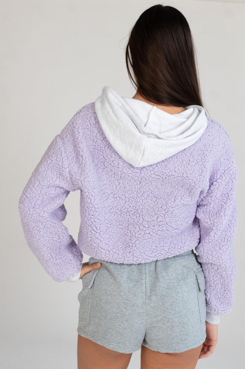 Sherpa Contrast Hoodie Product Image