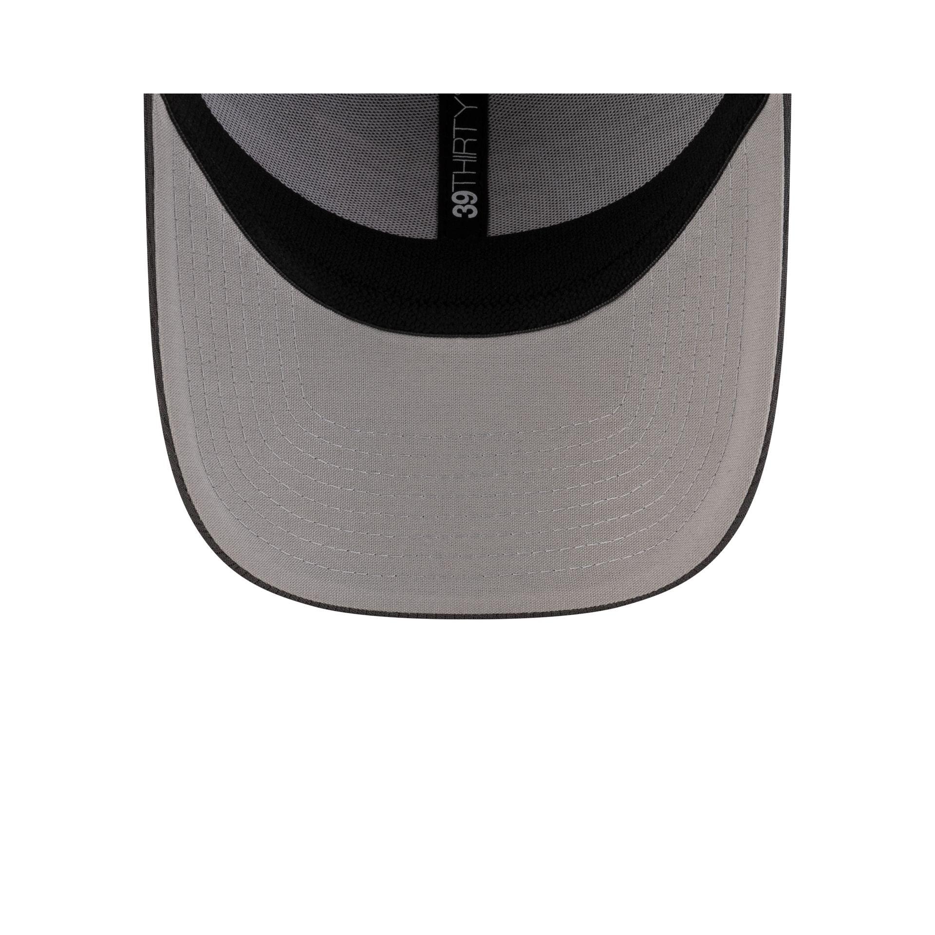 Michigan Panthers Gray 39THIRTY Stretch Fit Hat Male Product Image