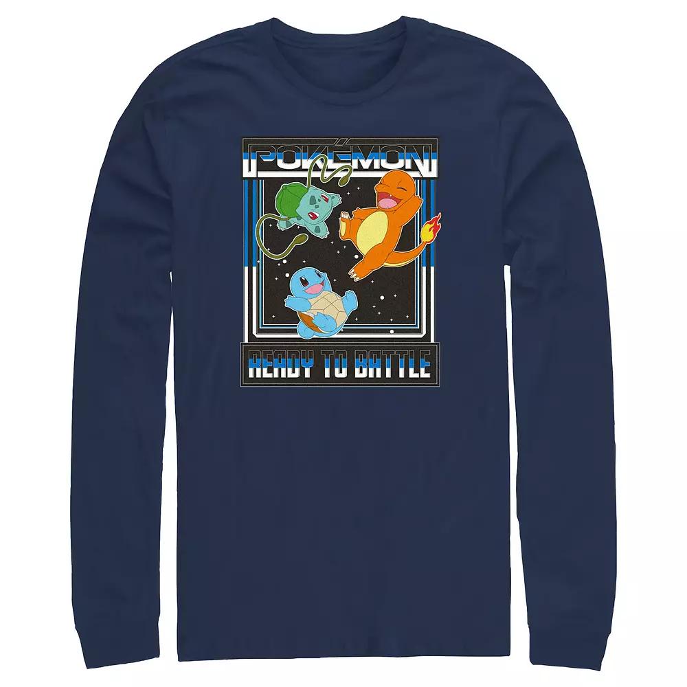 Men's Pokemon Starter Pack Ready To Battle Graphic Tee,  Product Image