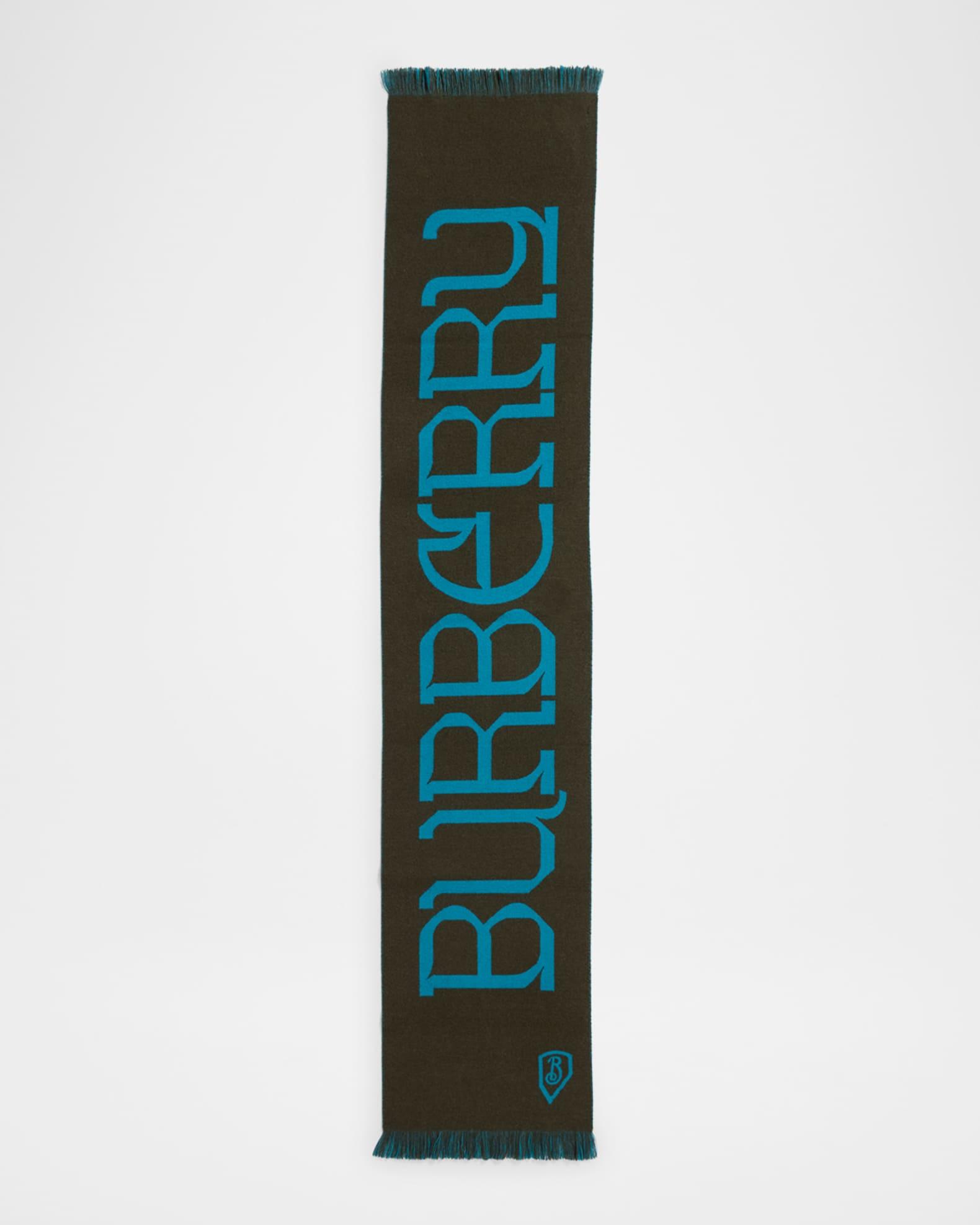 Men's Wool Logo Scarf Product Image