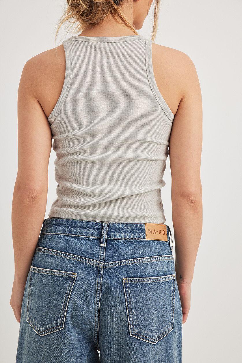 Low Waist Wide Leg Jeans Product Image