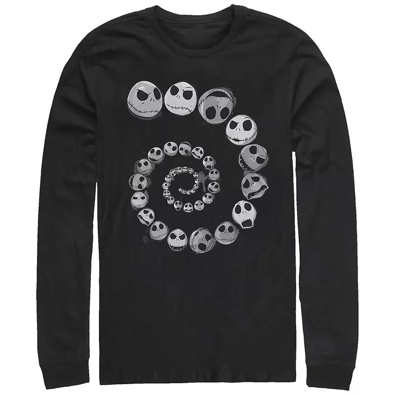 Disney's The Nightmare Before Christmas Jack Emotions Spiral Men's Graphic Tee,  Product Image