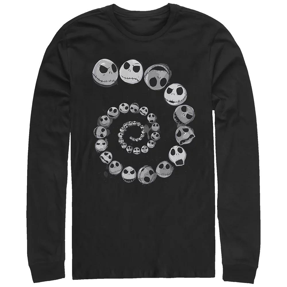 Disney's The Nightmare Before Christmas Jack Emotions Spiral Men's Graphic Tee,  Product Image