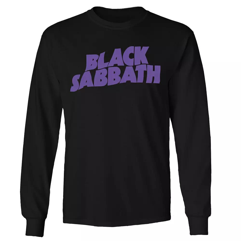 Men's Black Sabbath Logo Long Sleeve,  Product Image
