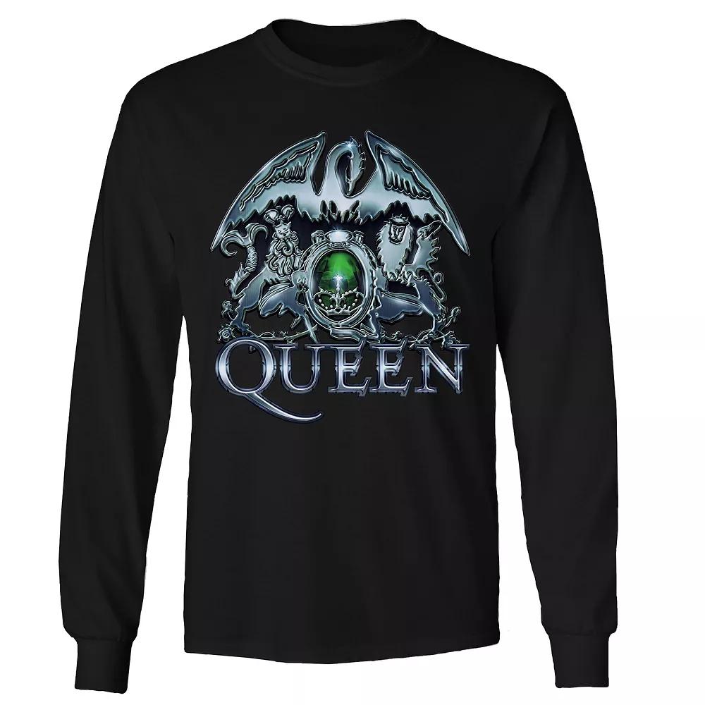 Men's Queen New Logo Long Sleeve, Size: Large, Black Product Image