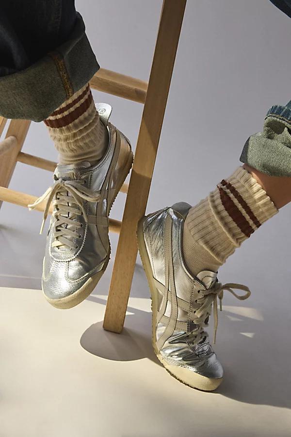 Athletic Striped Scrunch Crew Sock Womens at Urban Outfitters Product Image