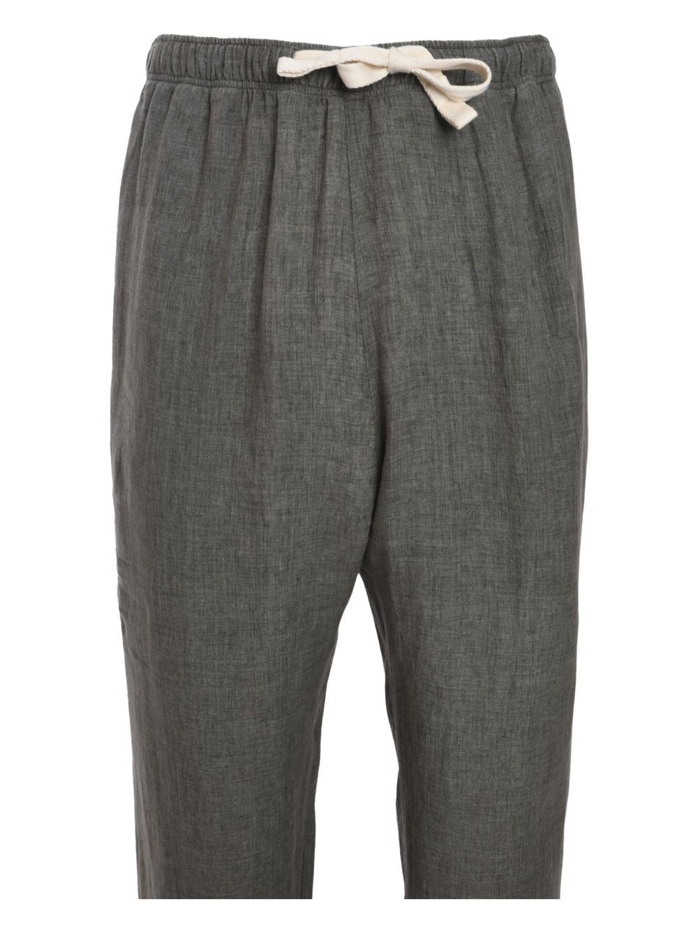 drawstring-waist trousers  Product Image