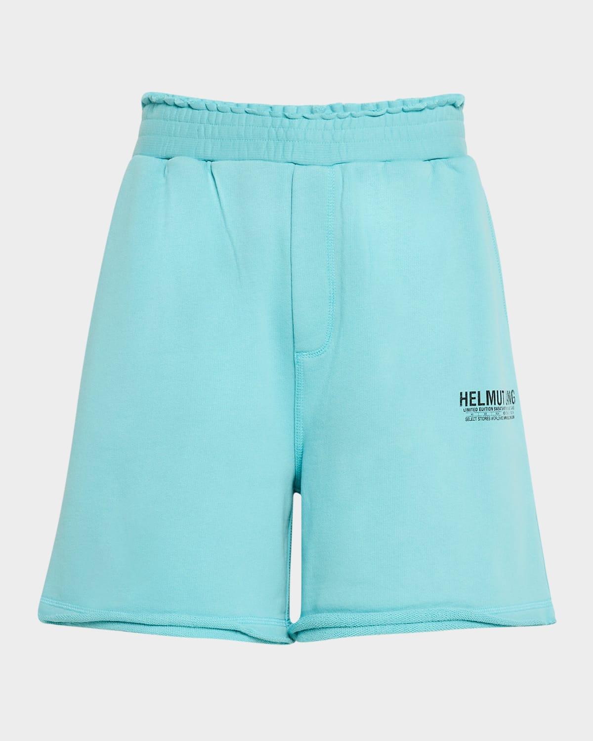 Mens Distressed Terry Shorts Product Image