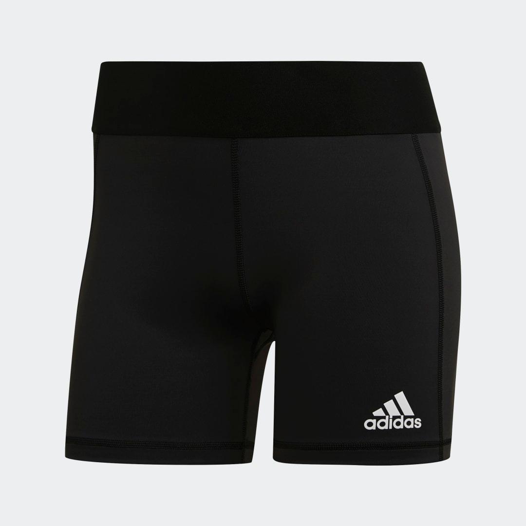 adidas Techfit Volleyball Shorts Core Black 2XS 4 Womens Product Image