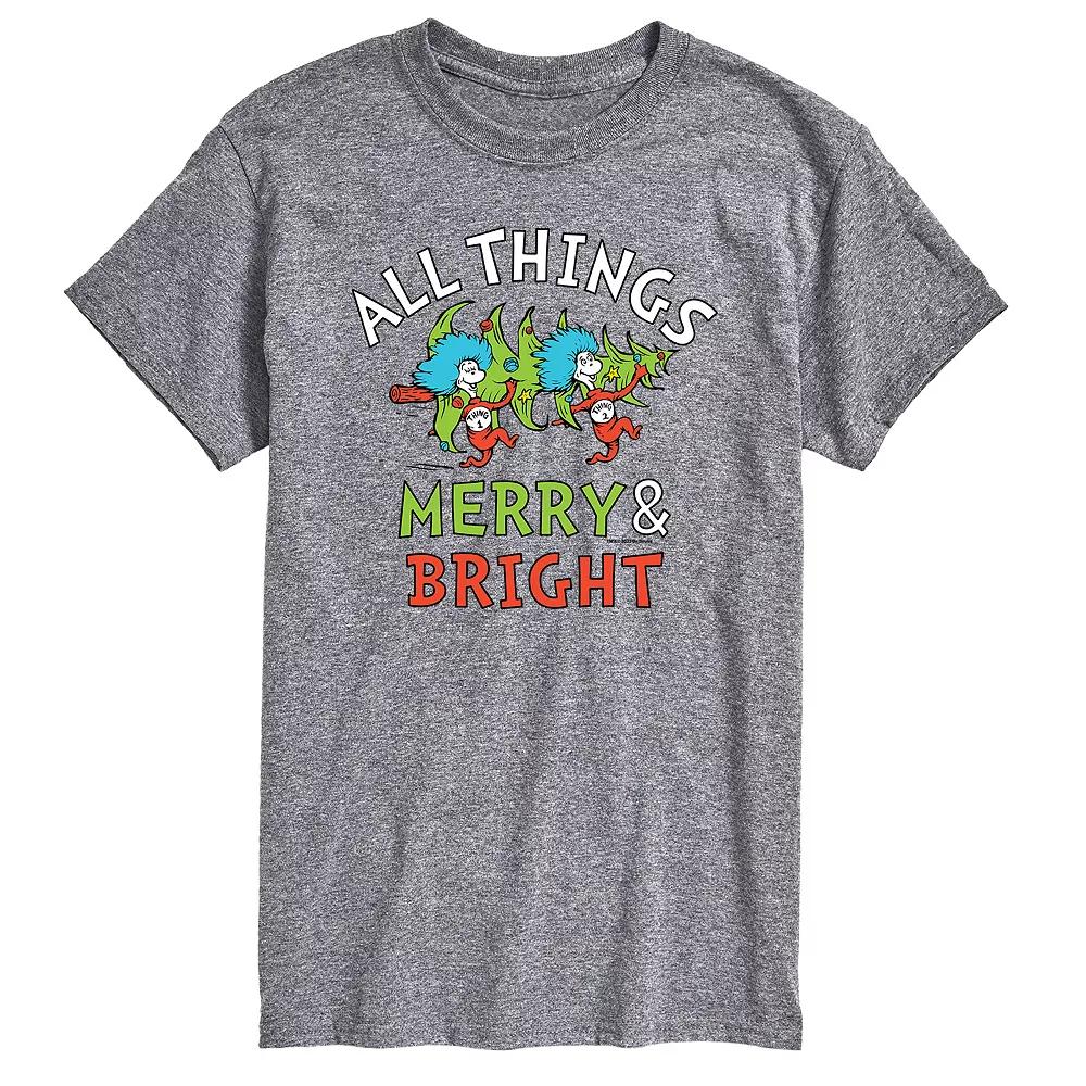 Men's Dr. Seuss Merry & Bright Tee,  Product Image