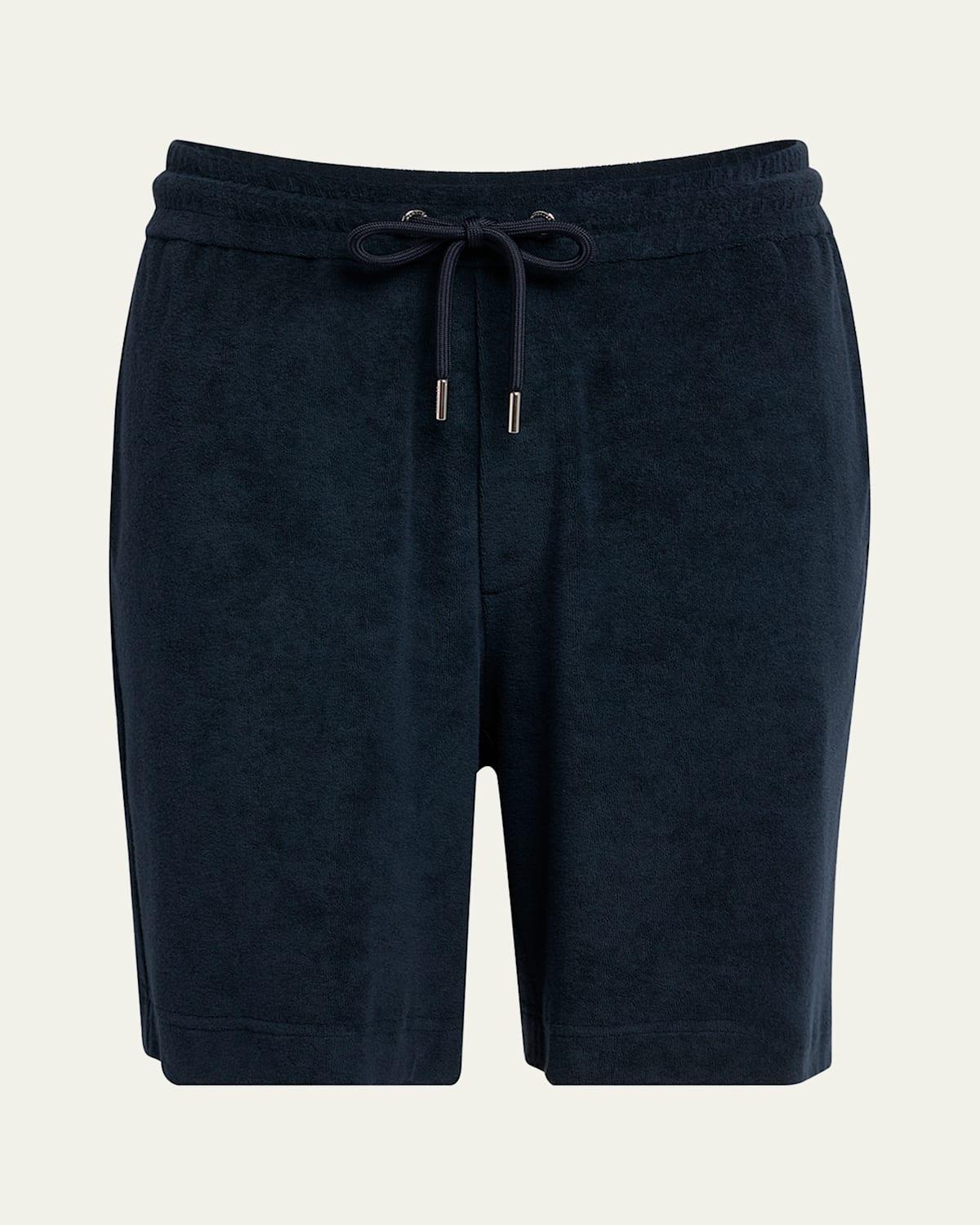 Mens Terry Drawstring Shorts Product Image