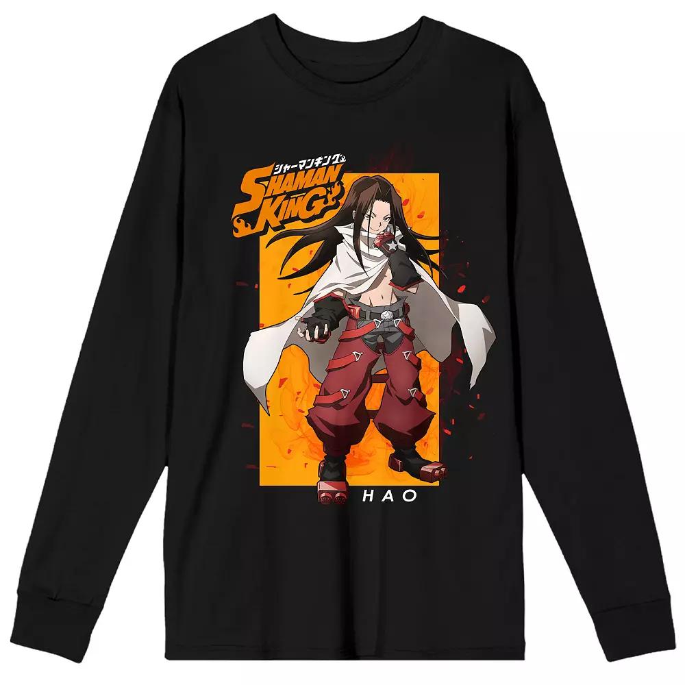 Men's Shaman King Hao Asakura Long Sleeve Tee,  Product Image