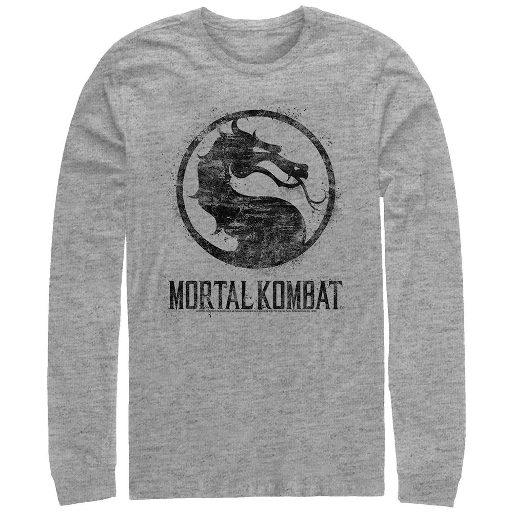 Men's Mortal Kombat Splatter Logo Graphic Tee,  Product Image