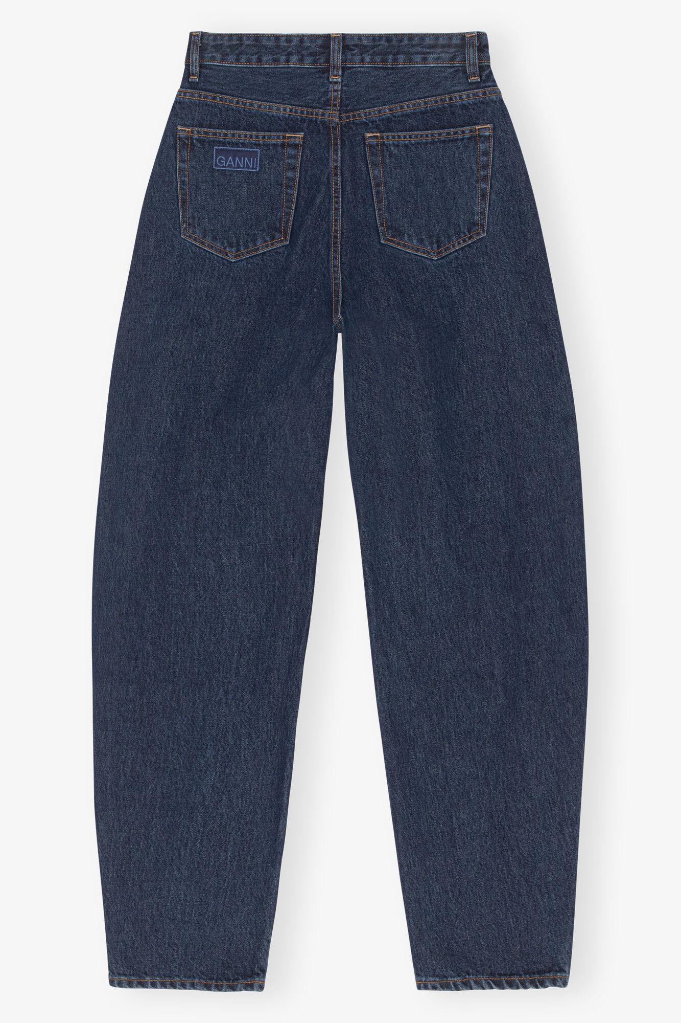 Dark Blue Stary Jeans Product Image