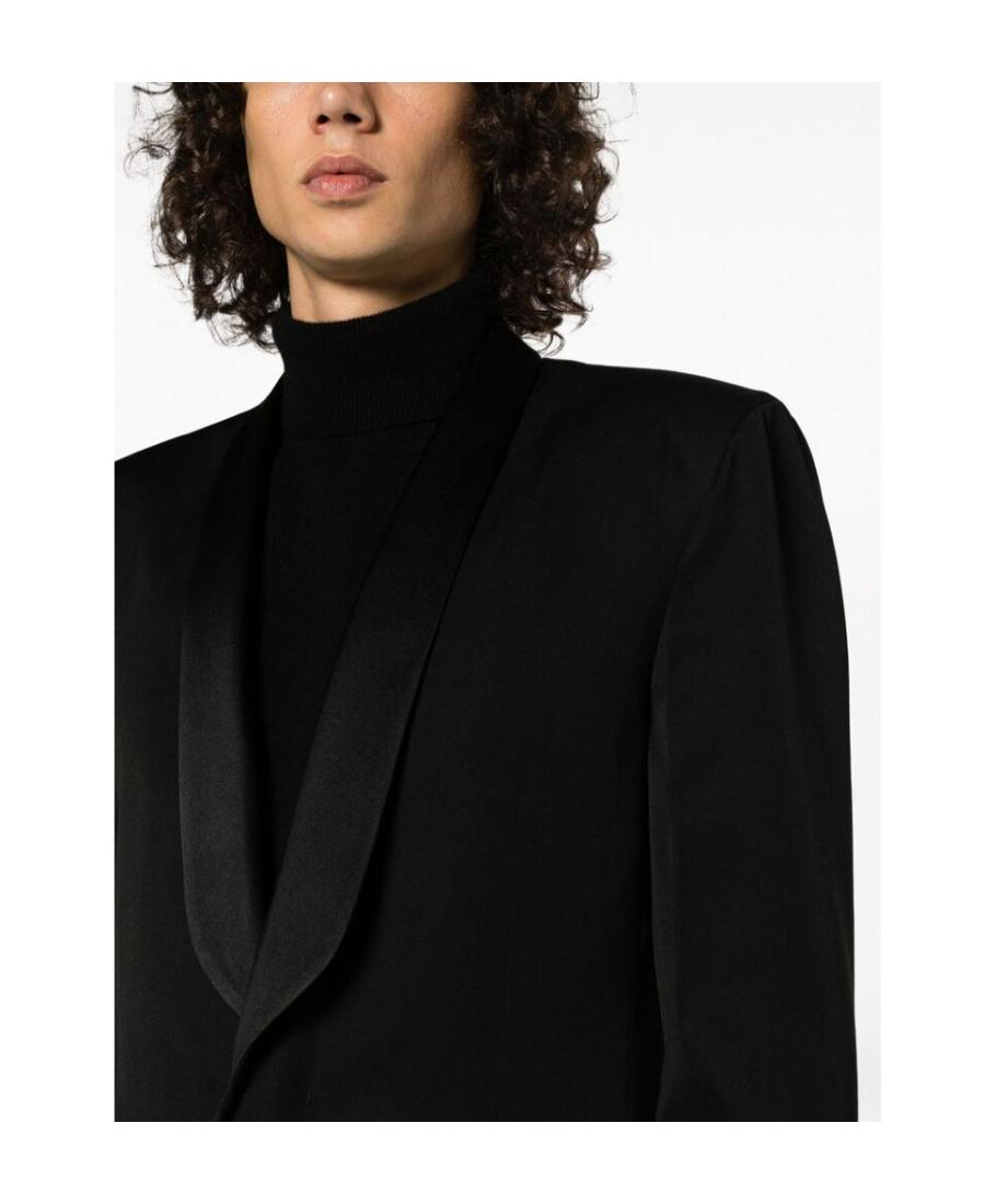 GIVENCHY Wool Tuxedo Jacket In Black Product Image