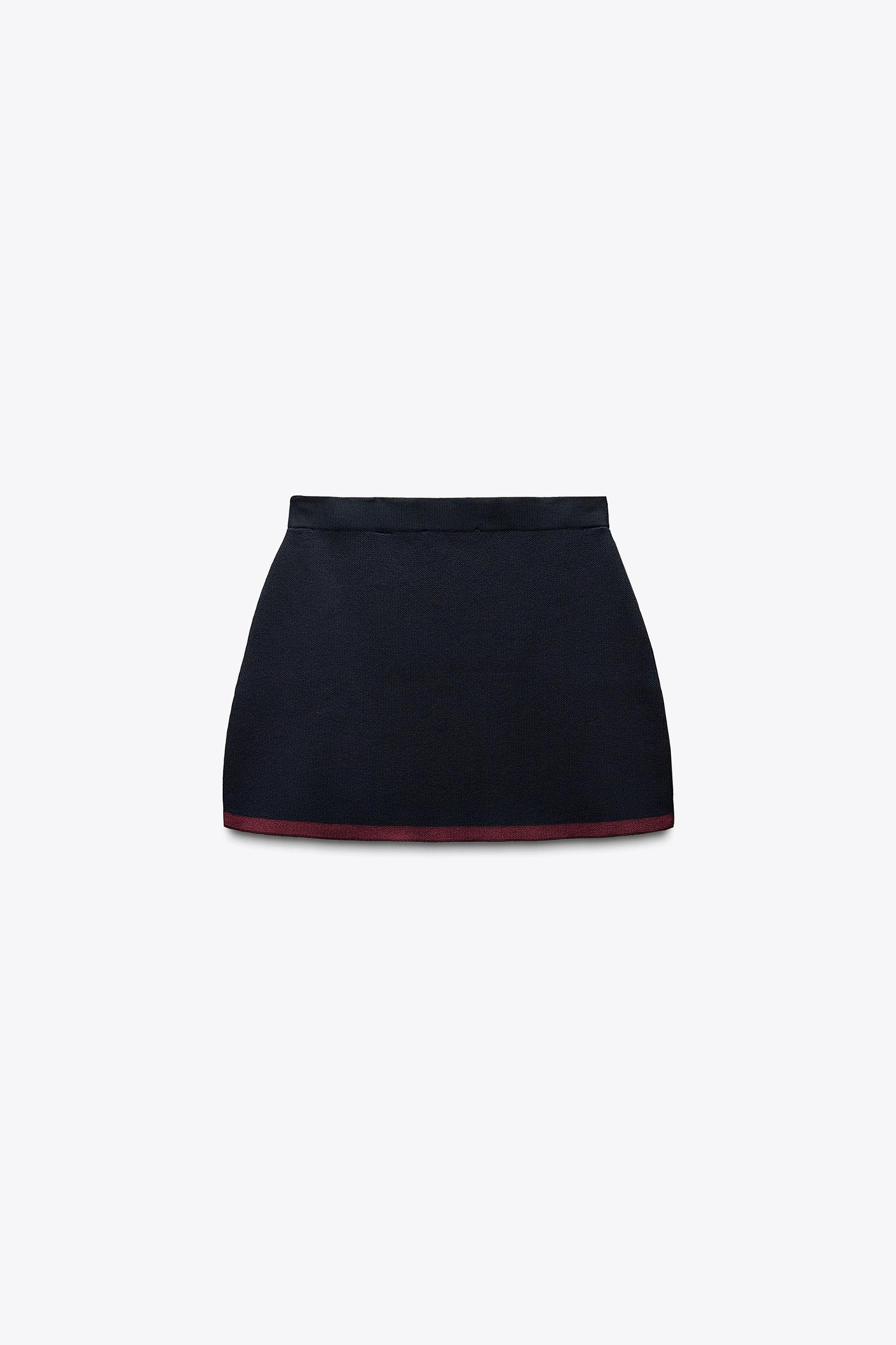 KNIT MINI SKIRT Product Image