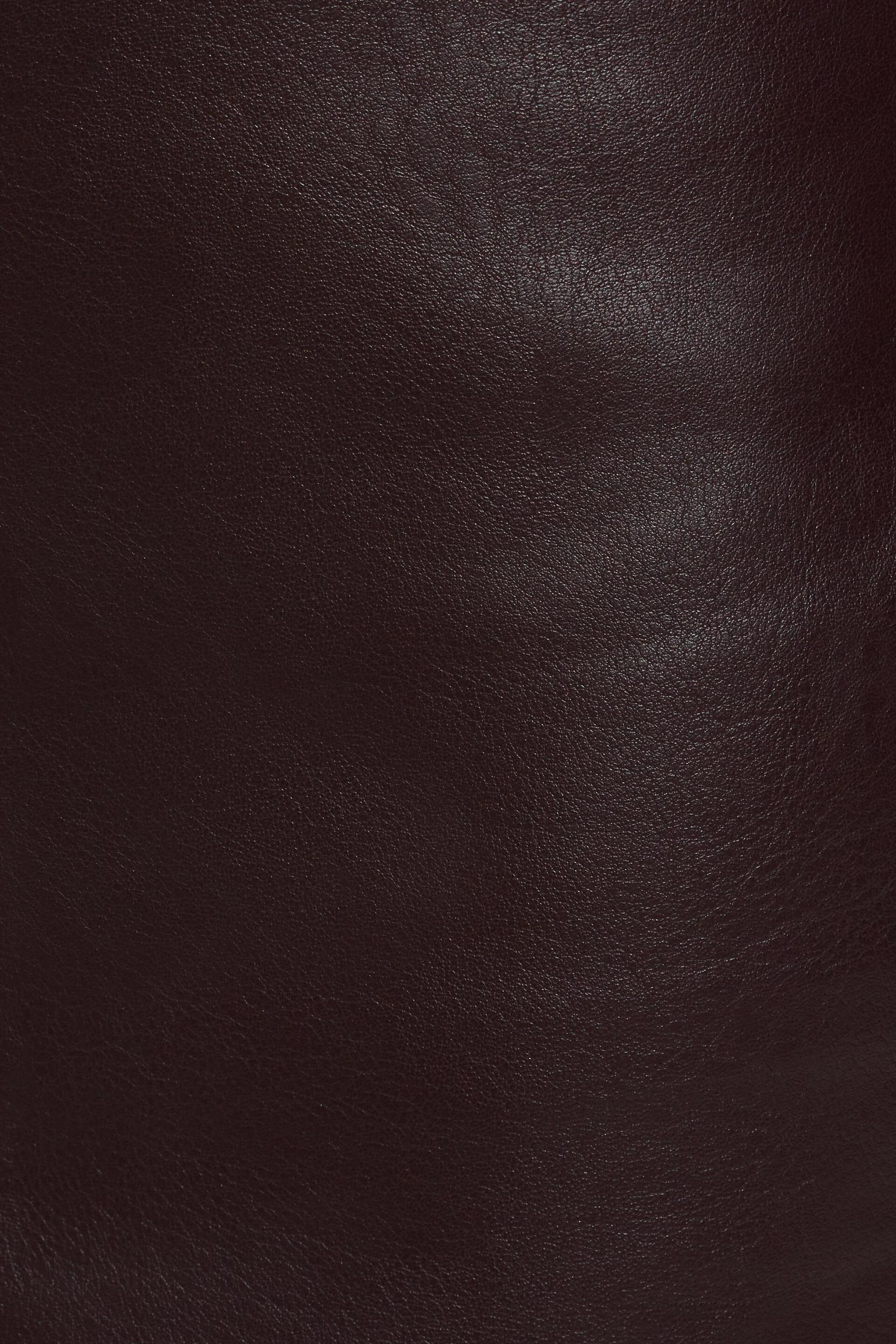 Micro Faux-Leather Bodycon Skort Product Image